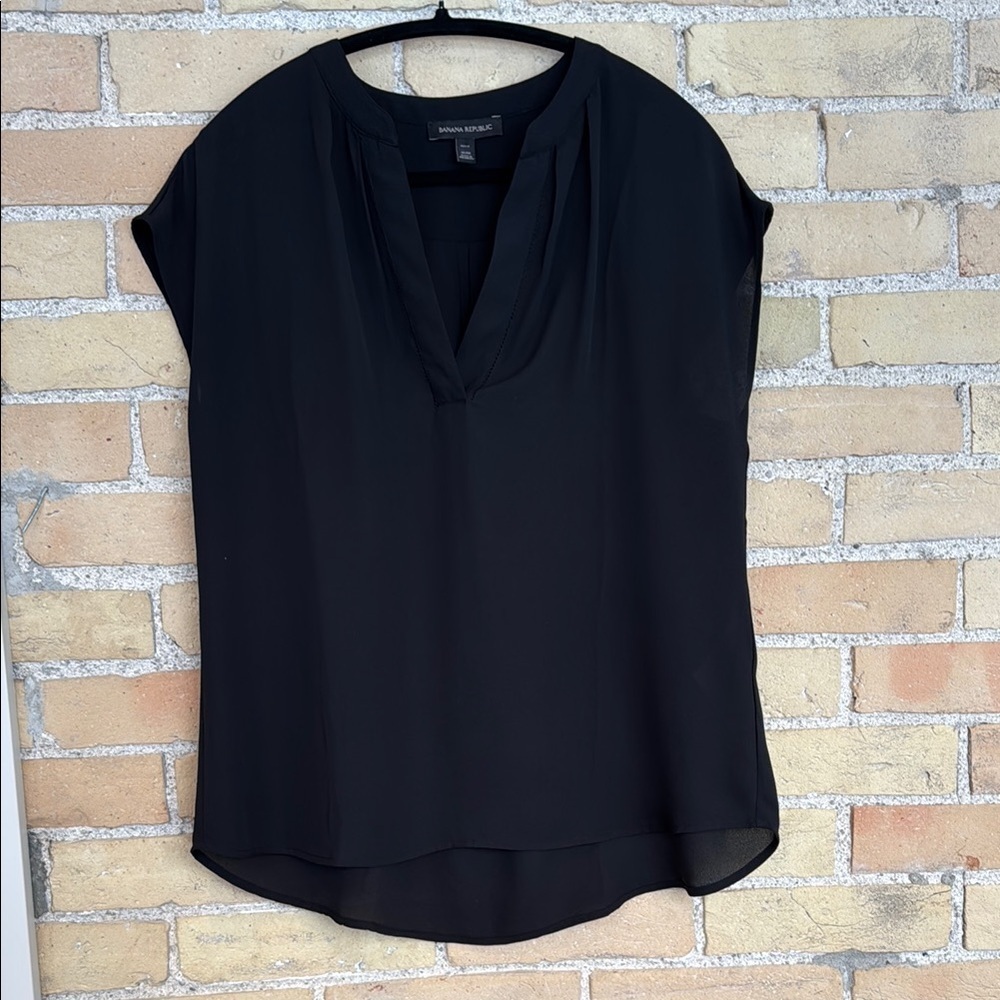 Banana Republic Black Blouse